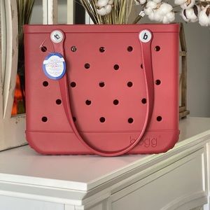 Bogg bag baby burgandy